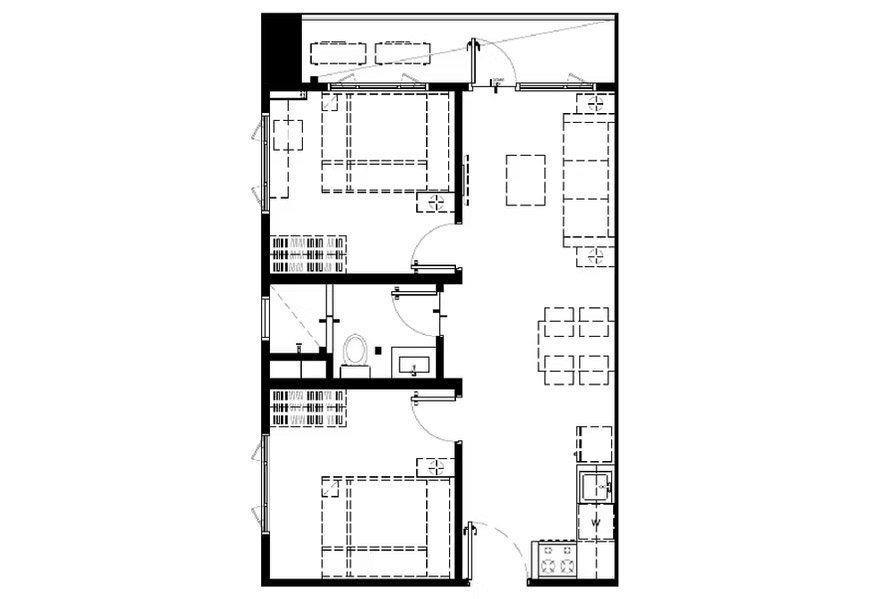 Gold Residences across NAIA Terminal 1 Sucat Parañaque by SMDC